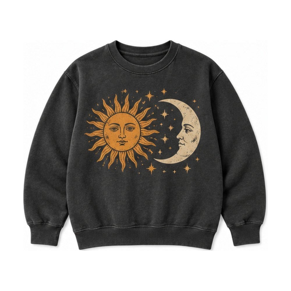 Sun and Moon Crewneck Sweatshirt